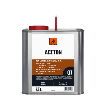 Acetonas bespalviai charakteringas 2,5L Dragon