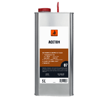 Acetonas ryškios riešuto spalva charakteringas 5L Dragon