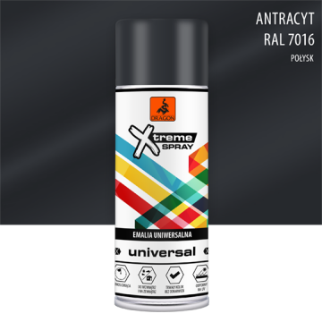 Emalia uniwersalna antracyt RAL 7016 Dragon