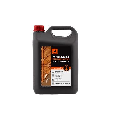 Ugniai atsparus impregnavimas - paruoštas naudoti ruda charakteringas 5kg Dragon