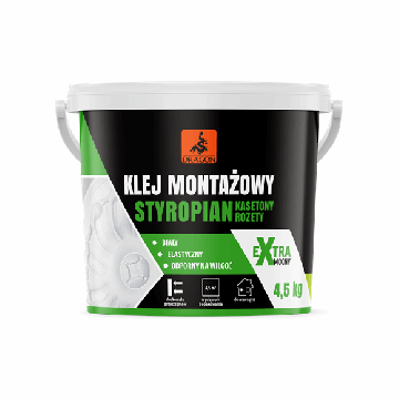 Montavimo Klijai - Polistirenas – Kelioninės Bagažinės - Rozetės 4,5kg