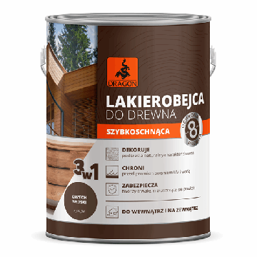 Greitai Džiūstantis Lakas Medienai riešutas 2,5L Dragon