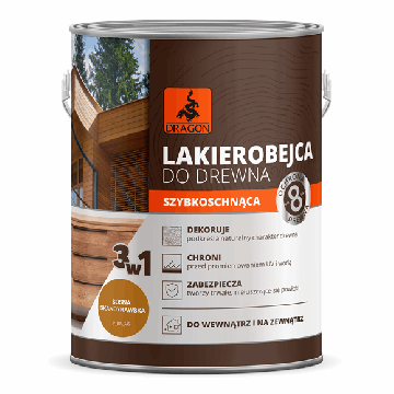 Greitai Džiūstantis Lakas Medienai Skandinavijos pušis 2,5L Dragon