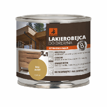 Greitai Džiūstantis Lakas Medienai šviesaus ąžuolo spalva 200ml