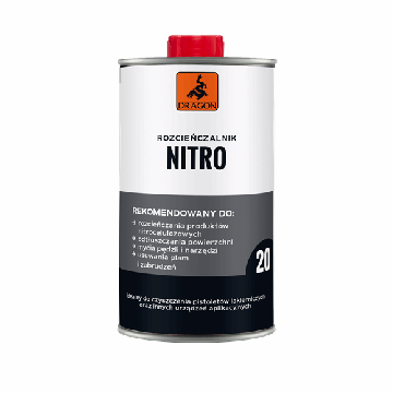 Nitro Skiediklis bespalviai 500ml Dragon