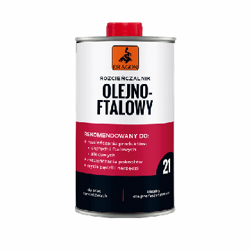 Aliejaus-Ftalio Skiediklis bespalviai charakteringas 500ml Dragon