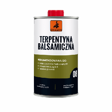 Balzaminis Terpentinas bespalviai charakteringas 500ml Dragon